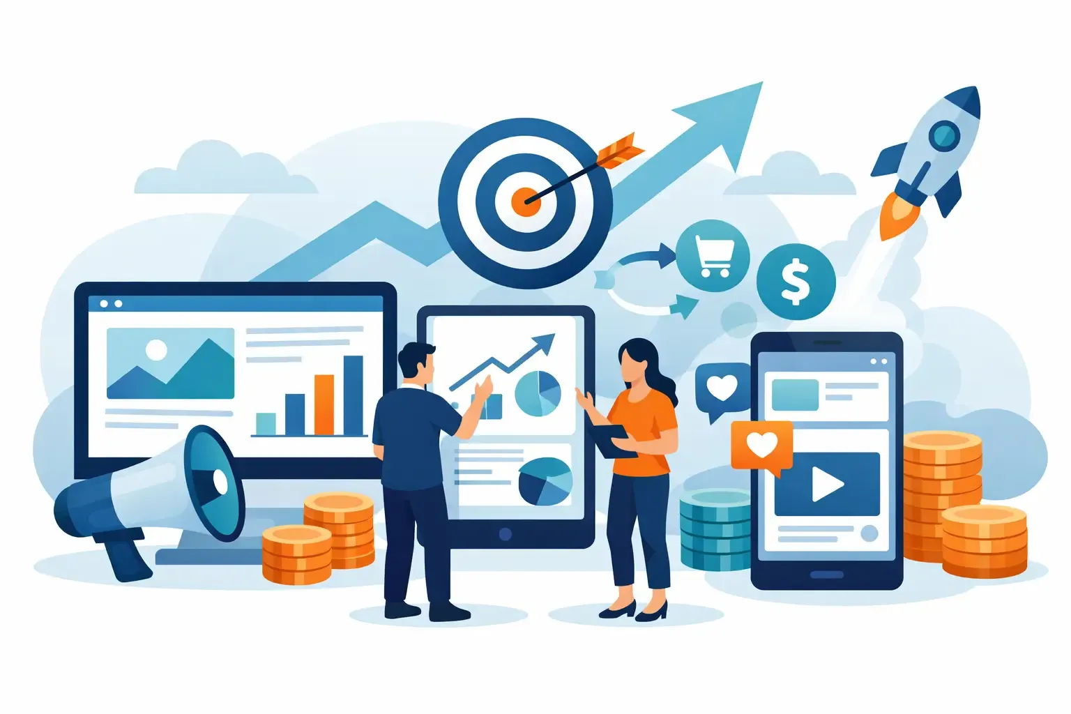 Media Buying System Example for Faster Scale