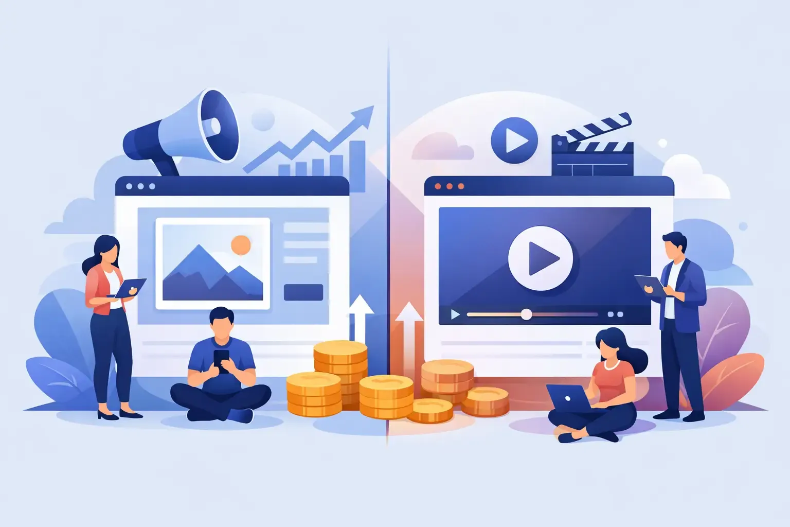 Static Ads Versus Video Ads for Paid Growth