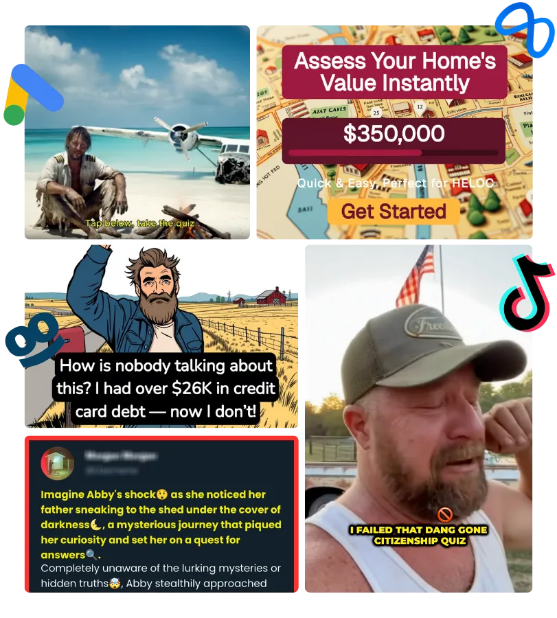 Preview of Creative Performance Pack deliverables