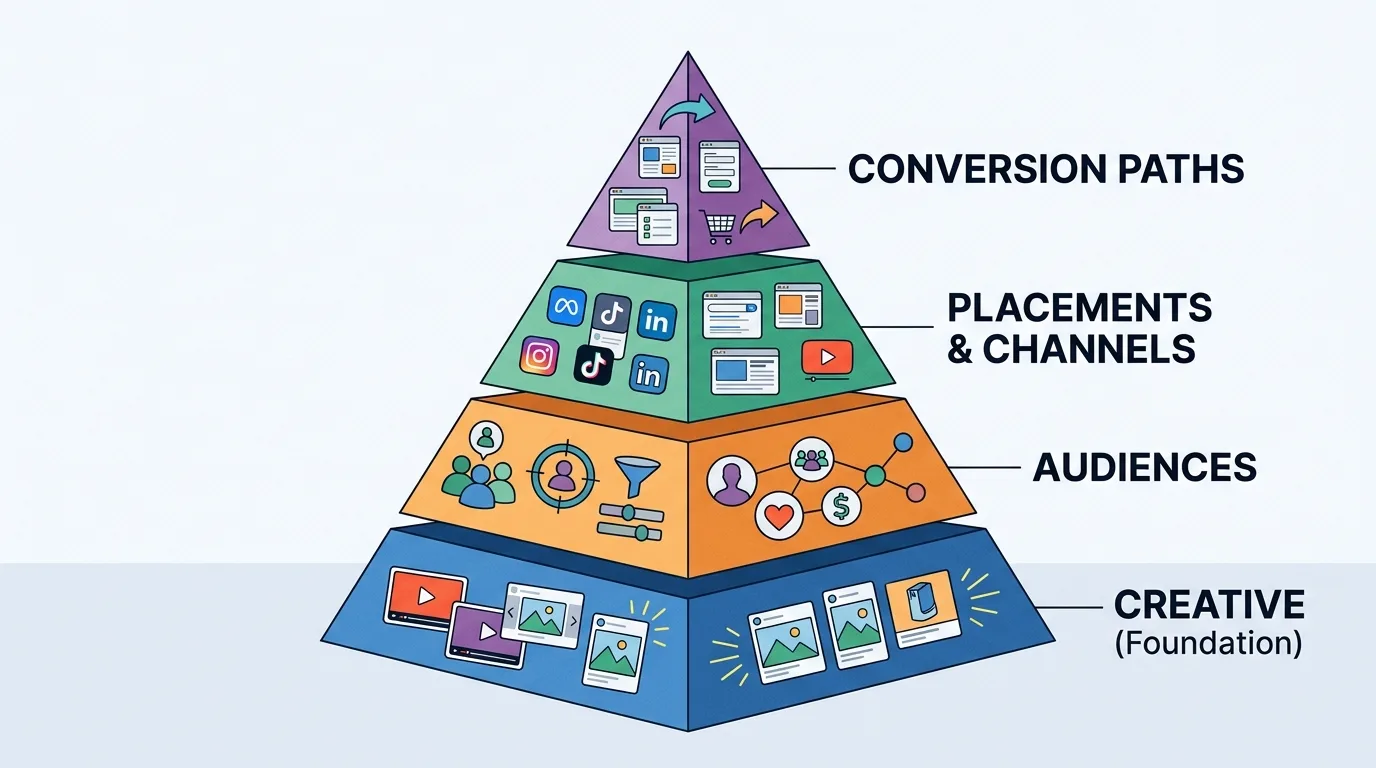 Hierarchy of paid acquisition scaling variables
